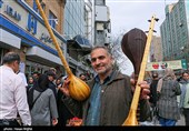 People Shop at Local Bazaars in Preparation for Nowruz