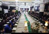 مراسم جمع خوانی قرآن کریم در هیئت محبان الزهرا(س) بیرجند