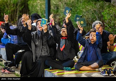 مراسم احیای شب نوزدهم ماه مبارک رمضان در دانشگاه تهران