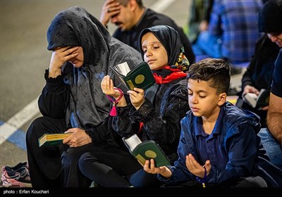 مراسم احیای شب نوزدهم ماه مبارک رمضان در دانشگاه تهران