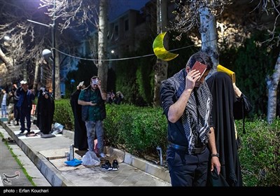 مراسم احیای شب نوزدهم ماه مبارک رمضان در دانشگاه تهران