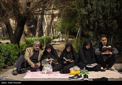 مراسم احیای شب نوزدهم ماه مبارک رمضان در دانشگاه تهران