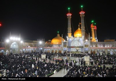 مراسم احیاء شب نوزدهم ماه مبارک رمضان در حرم مطهر حضرت معصومه (س)