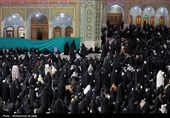 مراسم احیاء شب نوزدهم ماه مبارک رمضان در حرم مطهر حضرت معصومه (س)