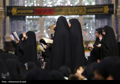 مراسم احیاء شب نوزدهم ماه مبارک رمضان در حرم مطهر حضرت معصومه (س)