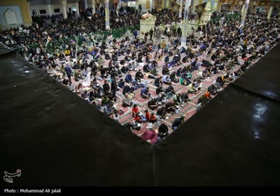 مراسم احیاء شب نوزدهم ماه مبارک رمضان در حرم مطهر حضرت معصومه (س)