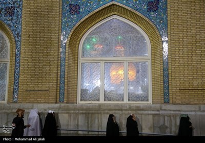 مراسم احیاء شب نوزدهم ماه مبارک رمضان در حرم مطهر حضرت معصومه (س)