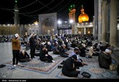 مراسم احیاء شب نوزدهم ماه مبارک رمضان در حرم مطهر حضرت معصومه (س)