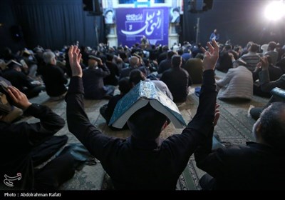 مراسم احیاء شب نوزدهم ماه مبارک رمضان در همدان