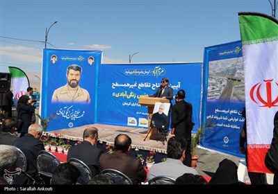 افتتاح تقاطع غیرهمسطح شهید زنگی آبادی کرمان