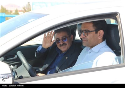 افتتاح تقاطع غیرهمسطح شهید زنگی آبادی کرمان