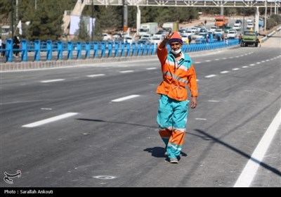 افتتاح تقاطع غیرهمسطح شهید زنگی آبادی کرمان