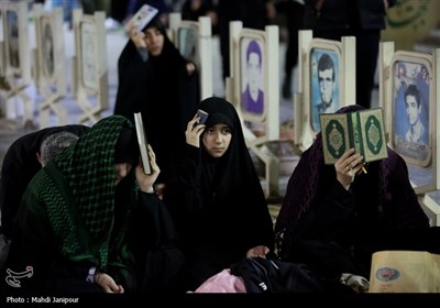 نخستین شب قدر در گلستان شهدای اصفهان