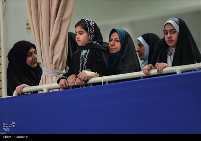 دیدار نوروزی اقشار مختلف مردم تهران با رهبر معظم انقلاب