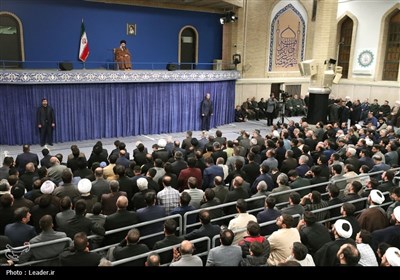 دیدار نوروزی اقشار مختلف مردم تهران با رهبر معظم انقلاب