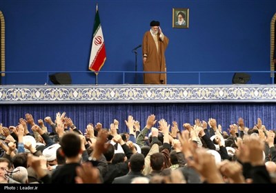 دیدار نوروزی اقشار مختلف مردم تهران با رهبر معظم انقلاب