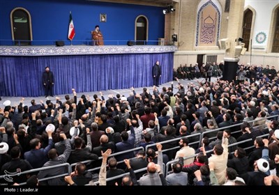 دیدار نوروزی اقشار مختلف مردم تهران با رهبر معظم انقلاب