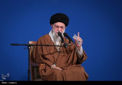 دیدار نوروزی اقشار مختلف مردم تهران با رهبر معظم انقلاب