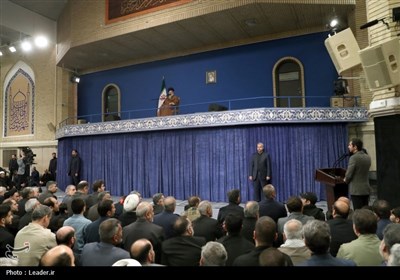 دیدار نوروزی اقشار مختلف مردم تهران با رهبر معظم انقلاب
