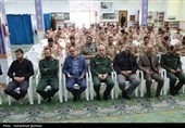 دیدار نوروزی  فرمانده سپاه انصارالرضا (ع) خراسان جنوبی با سربازان