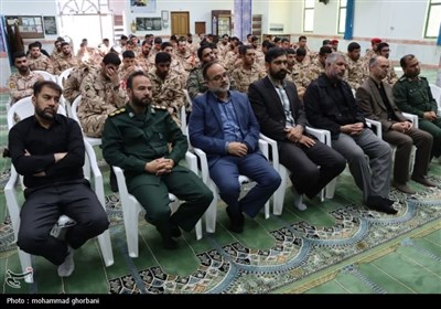 دیدار نوروزی فرمانده سپاه انصارالرضا (ع) خراسان جنوبی با سربازان