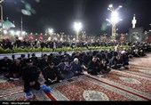 احیای شب بیست و یکم ماه مبارک رمضان در مشهد