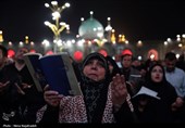 احیای شب بیست و یکم ماه مبارک رمضان در مشهد