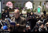 احیای شب بیست و یکم ماه مبارک رمضان در مشهد