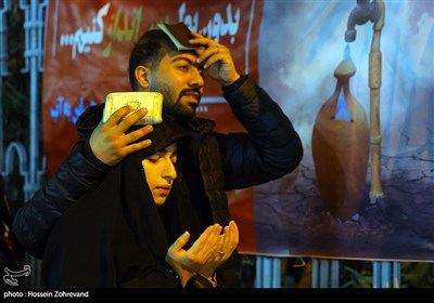 احیای شب بیست و یکم ماه مبارک رمضان در مسجد ارک