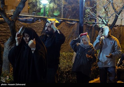 احیای شب بیست و یکم ماه مبارک رمضان در مسجد ارک