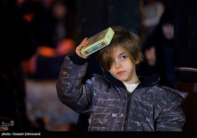 احیای شب بیست و یکم ماه مبارک رمضان در مسجد ارک