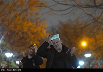 احیای شب بیست و یکم ماه مبارک رمضان در مسجد ارک