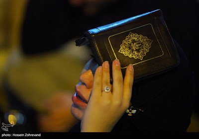 احیای شب بیست و یکم ماه مبارک رمضان در مسجد ارک