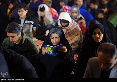 احیای شب بیست و یکم ماه مبارک رمضان در مسجد ارک
