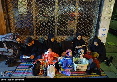 احیای شب بیست و یکم ماه مبارک رمضان در مسجد ارک