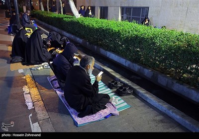 احیای شب بیست و یکم ماه مبارک رمضان در مسجد ارک