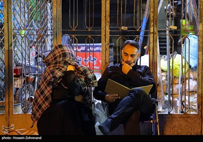 احیای شب بیست و یکم ماه مبارک رمضان در مسجد ارک