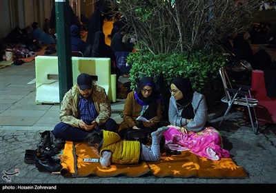 احیای شب بیست و یکم ماه مبارک رمضان در مسجد ارک