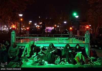 احیای شب بیست و یکم ماه مبارک رمضان در مسجد ارک