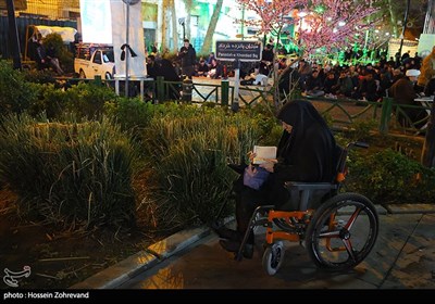 احیای شب بیست و یکم ماه مبارک رمضان در مسجد ارک