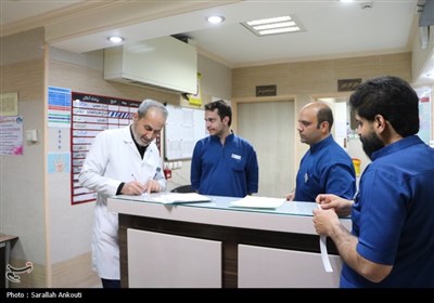 احیای شب قدر در بیمارستان حضرت فاطمه (س) کرمان