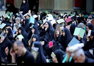 نجوای عاشقانه گلستانی‌ها در دومین شب قدر