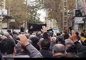 حرکت دسته عزاداری به مناسبت شهادت امیرالمومنین (ع) در شهریار