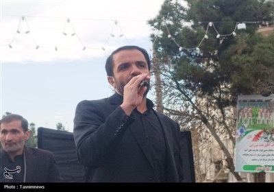 حرکت دسته عزاداری به مناسبت شهادت امیرالمومنین (ع) در شهریار