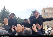 حرکت دسته عزاداری به مناسبت شهادت امیرالمومنین (ع) در شهریار