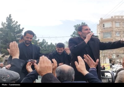 حرکت دسته عزاداری به مناسبت شهادت امیرالمومنین (ع) در شهریار
