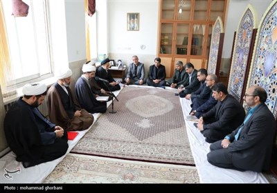 دیدار استاندار ونمایندگان خراسان جنوبی در مجلس با نماینده ولی فقیه درخراسان جنوبی