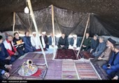 بازدید استاندار خراسان جنوبی از سیاه چادر عشایری در سربیشه