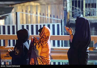 احیای شب بیست و سوم رمضان در حسینیه همدانیها