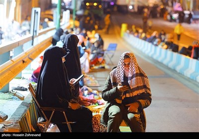 احیای شب بیست و سوم رمضان در حسینیه همدانیها